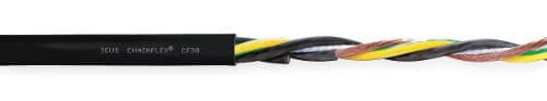 Chainflex / Igus - CF30-60-04-100 - Continuous Flexing Power Cable, 53 Max. Amps, 1000V Max. Voltage, 10 AWG Wire Size