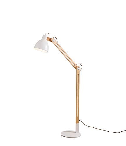 HomestorageCC Warm Personality Creative Vertical Long Arm Folding Sofa Floor Lamp with Light Source