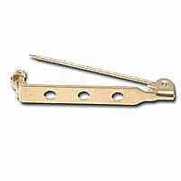 Brooch back large GP pk10