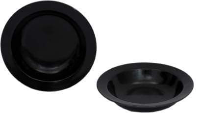 Stonish Handmade Pottery Soup Plate Ceramic/Stoneware in Diamond Pattern (Sea Green, 9 Inch) - Set of 2