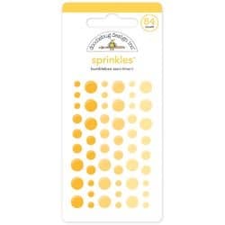 Bulk Buy: Doodlebug Designs (3-Pack) Sprinkles Adhesive Glossy Enamel Embellishments Bumblebee Dots 54/Pkg MONOS-4008