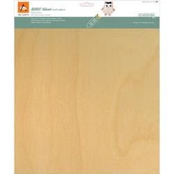 Bulk Buy: Arc Crafts (3-Pack) BARC Wood Sheet W/Paper Backing 12in. x 12in. White Birch ARCBW47