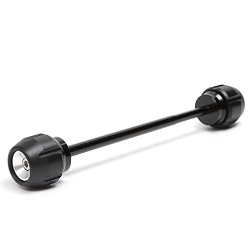 SMOKU MOTOR Motorcycle Rear Axle Fork Slider Crash Protector for Yamaha MT/FZ-09 2014-2017 (Silver)