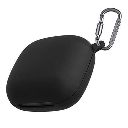 Vaycally Portable PC Cover Case Earphone Dust-Proof Protective Bluetooth Headset Drop-Proof Silicone Headphone Case Outdoor Travel Portable Headset Storage Bag for Beat s Powerbeats Pro