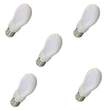 MZM 5pcs 12W E27 2700K/6500K Flat Shap Light Led Globe Bulb Lamps(AC85-265V) , cool white