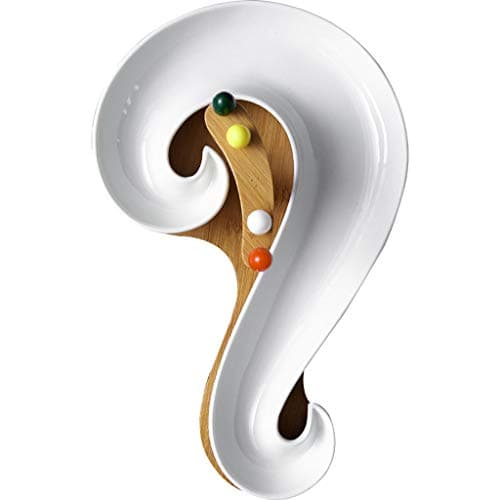 Lazy Susan Dip Set Snack Bowl Serving Platter With Ceramic Dishes Side Seasoning Dish,Condiment Dishes/Sushi Soy Dipping Bowl,Snack Serving Dishes,Love Porcelain Small Saucer Set