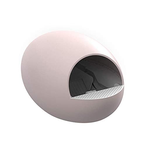 PETVE Cat Litter Box Cat Egg Automatic Cat Toilet, Cat Toilet Deodorant Shovel Machine, Electric Smart Sensor, Cat Supplies,Pink