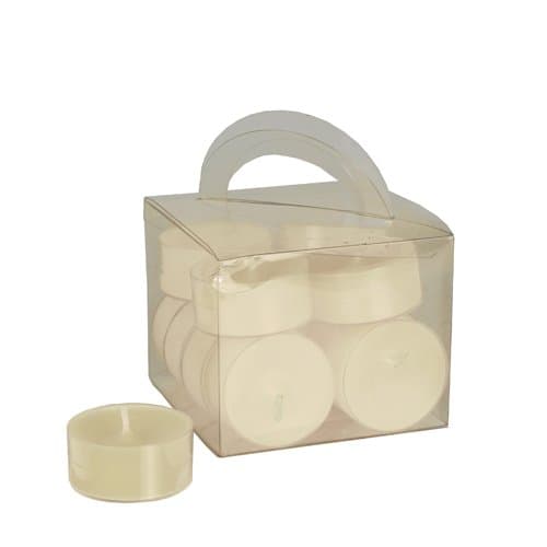 PAPSTAR 82108 Tealights, Diameter 38 mm, cream