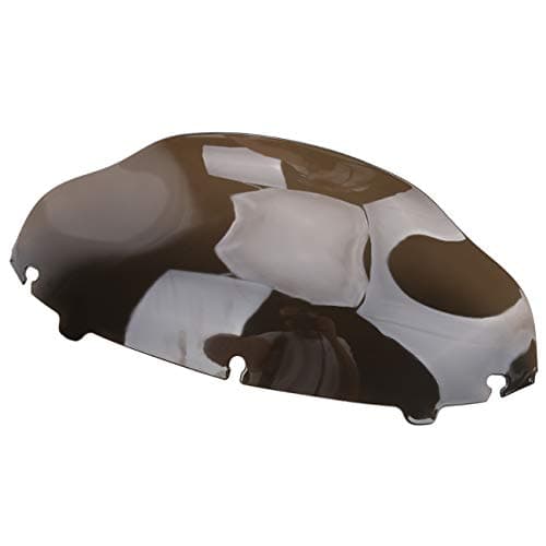 Dark Smoked 8inch Windshield Wave Windscreen For Harley Touring Electra Street Glide FLHT FLHTC FLHX 2014-2018 Motorcycle Wind Deflector Cover