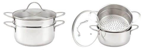 Cool Kitchen Pro Stainless Steel 4.2 quart Couscous Set