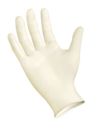 Semperguard 4.5 Mil Latex Powder Free General Purpose Gloves-Size MD (Box of 100 Gloves)