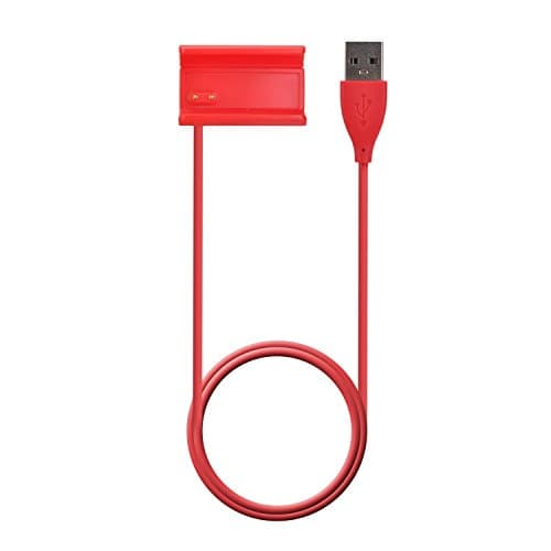 Fitbit Alta Charger, Eityilla 1ft USB Charger Replacement Charging Charger Cable Cord for Fitbit Alta (Red)