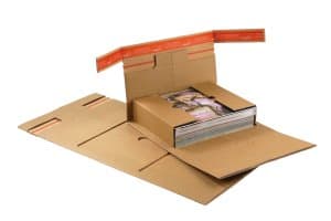 Packaging with Safety Tab A4 Corrugated Cardboard i: 310 x 220 x 1-92 MM
