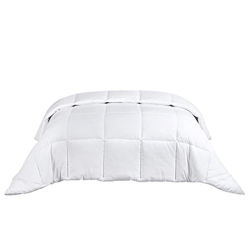 New Leaf Down Alternative Comforter Insert w/ Corner Tabs King/ Queen (Queen, White)