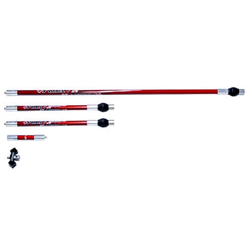 CHINA AMIER ARCHERY Carbon Stabilizer System Archery Recurve Bow Hunting Compound Bow Stabilizer (Red)