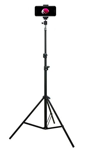 2m / 6.6ft Photography Studio Light Tripod Stand Mount Holder for iPhone 7,7 plus