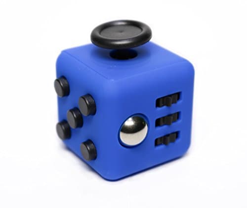 Fidget Cube Stress Reducer Toys(Blue & Black)