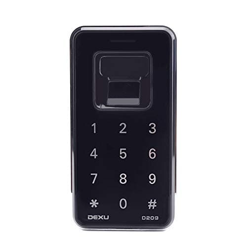 Abboard Fingerprint Lock, Touchscreen Electronic Smart Lock Biometric Door Lock, Digital Cabinet Drawer Wardrobe Hutch Locker Electronic Keyless Lock