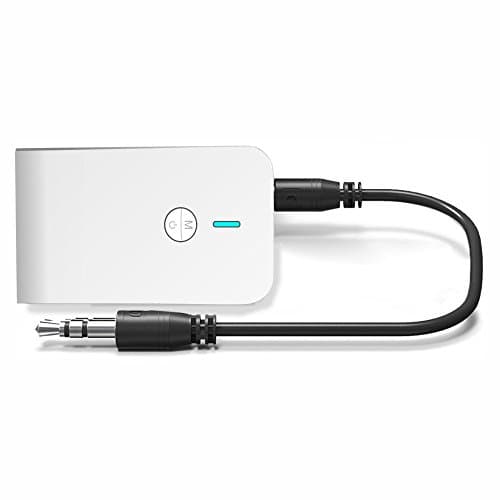 2 in 1 Bluetooth Transmitter Receiver, TONSUM Portable Wireless 3.5mm Audio Adapter with Stereo Output for Speakers, TV, Phone, Car, Home Audio Device, Music Stream Video Dongle