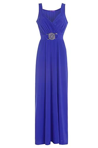 Glossy Look Women's Long Dress