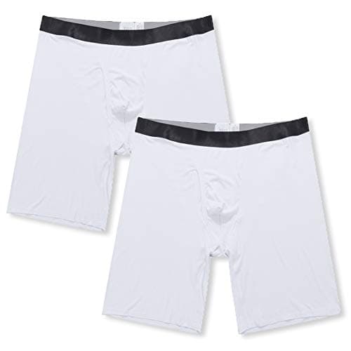 Y2Y2 2-Pack Men's Modal Underwear 9" Long Leg Boxer Briefs