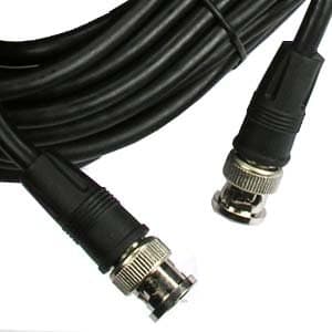 GOWOS 100Ft RG59 Cable with BNC Male Connector
