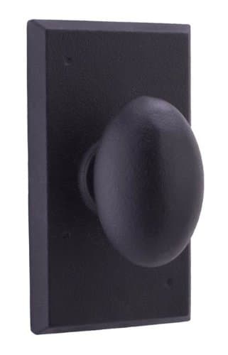 Weslock 07300M2M2SL20 Durham Knob, Black