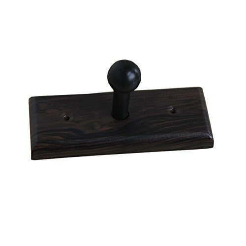 Wall Hangers Solid Wood Hook Up Clothes Hooks Hangers Towel Rack Brown ( Size : 1 hooks )