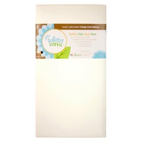 Lullaby Earth Super Lightweight 2-Stage Crib Mattress