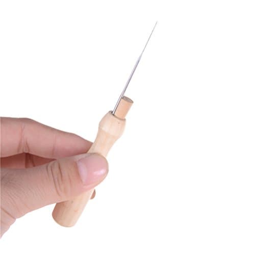 1 Pcs Felting Needles Wool Felt Tools with Wooden Handle Felt Tool for Felting Starter by OBANGONG