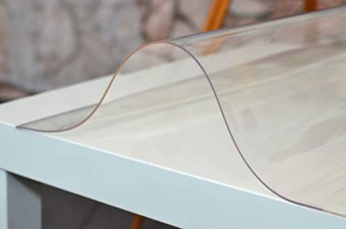 PVC Table Protector Table Cover/Protector Transparent Width: 90cm, 290cm