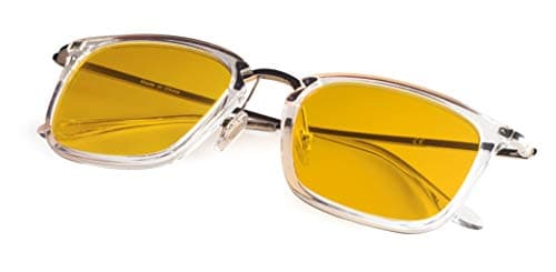 Anti-Blue Blocking Computer Glasses | Reading Eyeglasses | Amber Orange to Block Blue Light | Better Night Sleep Women