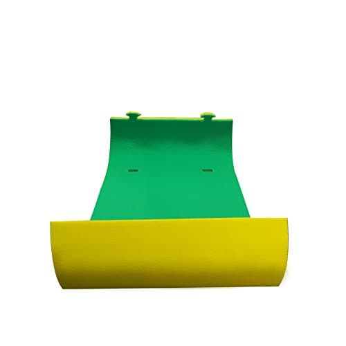 Floating Foam Pad Giant Aqua Float Mat Pool Water Toy Raft for Using in Pool/Beach/Lake(YellowGreen, 8.5ft x 2ft x 1.57")