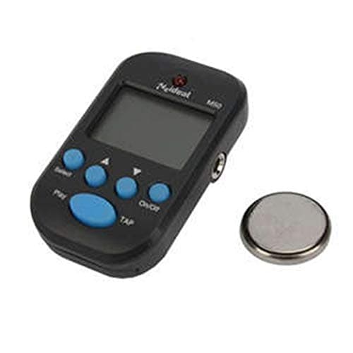 Mini Portable Clip-On LCD Tempo Mini Metronome M50 Digital Beat Multi-functional with Battery suitable for Piano, Violin, Guitar, Trap Drum