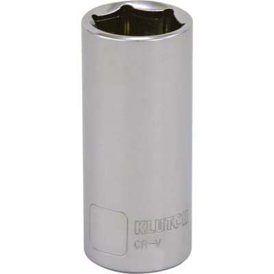 Klutch Deep Socket - Metric, 20mm, 3/8in.-Drive, 6-Pt.