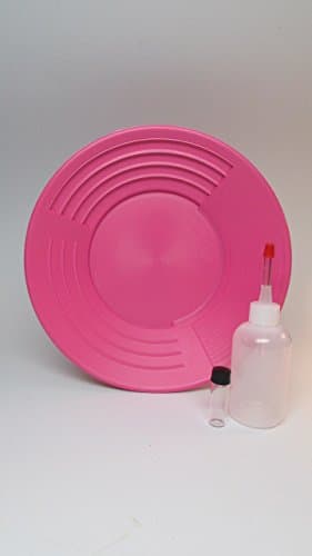 Gold Mining Pan Kit 10" 4 Stage Start to Finish Color Pink Made in the USA