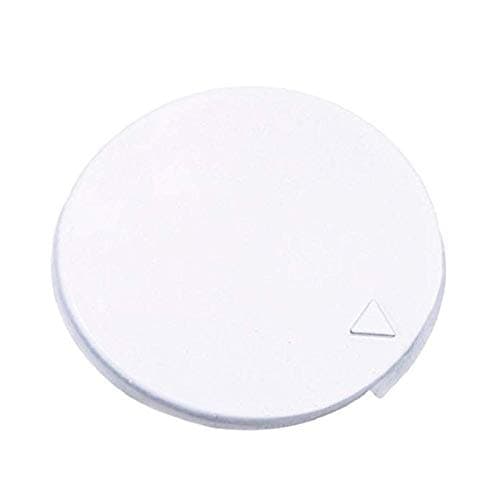 Uemaker Car Accessories 1 Piece Car Auto Front Bumper Towing Eye Cover Round for Ford Fiesta MK6 2001-2008