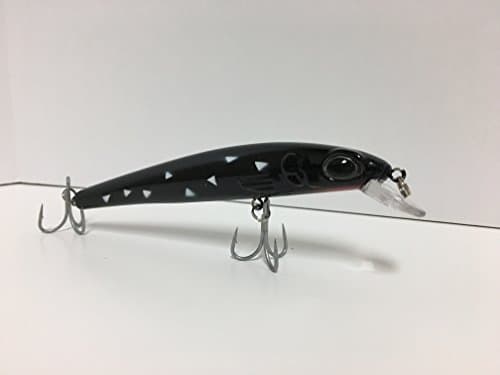 Samurai 6.5" 1.5oz AX6885 Top Water Long Shot Lure 2/0 Treble Hooks (Game Minnow)