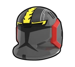 Dark Comm Helmet - LEGO Compatible Arealight Piece