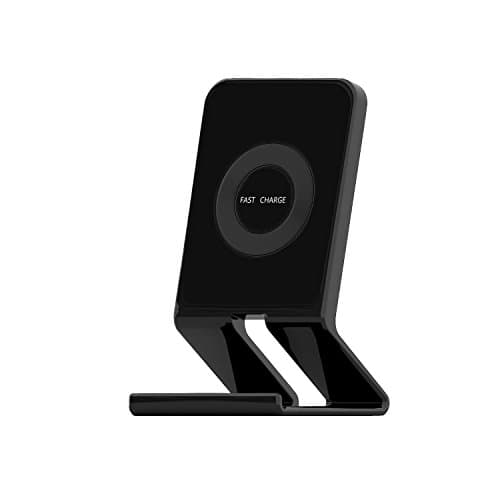 Fast Wireless Charger, Fourcase QI Fast Wireless Charging Pad Stand for iPhone X / 8 / 8 Plus, Galaxy Note 8,S8, S8+/S8 Plus, S7,S7 Edge,Note 5