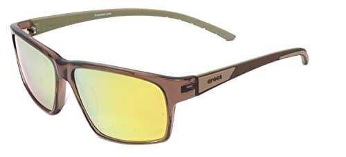 Crocs Sunglasses CS052 40KI Brown Frame / Green Iridium Lens - Polarized Lens