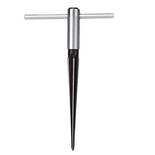 LiChiLan Cutting Tool, 3-13mm Bridge Pin Hole Hand Held Reamer T Handle Tapered 6 Fluted Chamf
