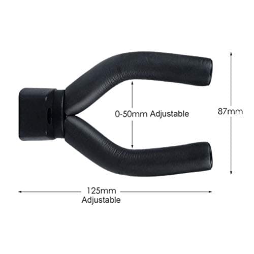 FatColo Foldable Guitar/Bass/Violin/Viola/ukulele Scalable Folding Stand/Holder Great for Stage or Home (Adjustable/Hinged / Metal)