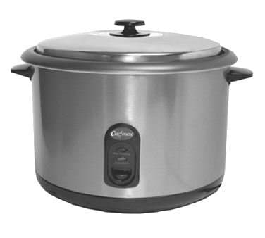 Globe Rc1 Chefmate 25Cup Countertop Rice Cooker