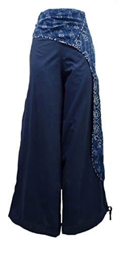 Sacred Threads Unique Overlay Blues Funky Pants X Large