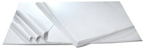 20” x 30” Unfolded Premium White Tissue Paper- 5 Reams of 480 sheets (2,400 Sheets Total)- Used for Wrapping Gifts, Arts & Crafts, Party Decorations, Packaging & More