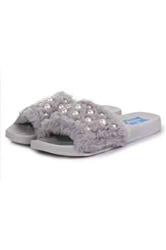 Appett Women's Faux Fur Slippers