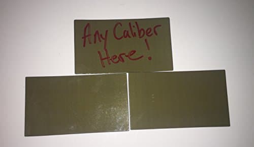 Multi Caliber .50cal AMMO Can Magnets 3.5" x 2" (3 Pack) (3.5"x2", BLANK)