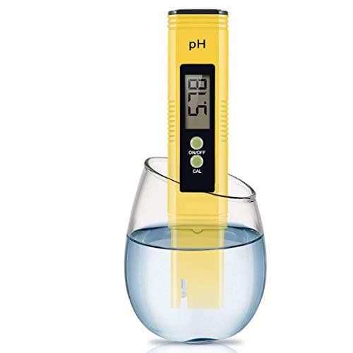 EternalBe Digital PH Meter, 0.01 PH High Accuracy Water Quality Tester with 0-14 PH Measurement Range for Household Drinking, Pool and Aquarium Water PH Tester Design with ATC, PH Meter