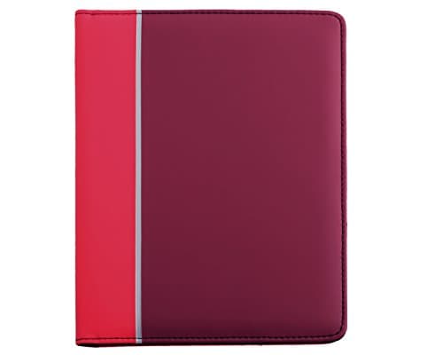 Tonal Junior Writing Padfolio and Personal Organizer with Bonus Pad in Red
